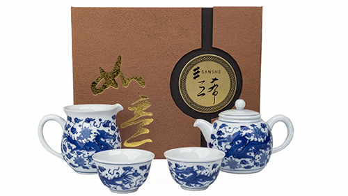 雲龍茶組-［1壺1海2杯］