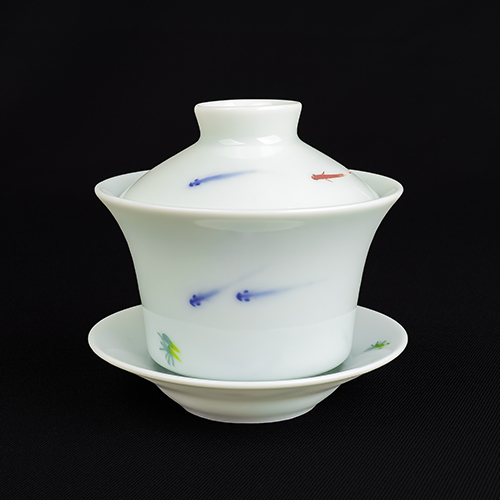 青白藍魚903蓋杯