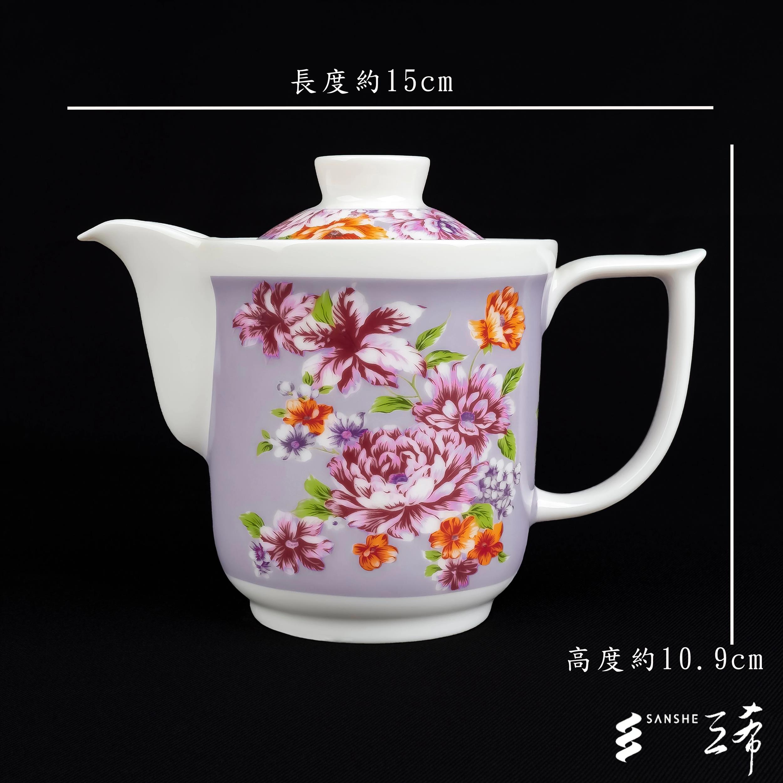 台灣紅857側壺組［一壺二杯］［紫色］