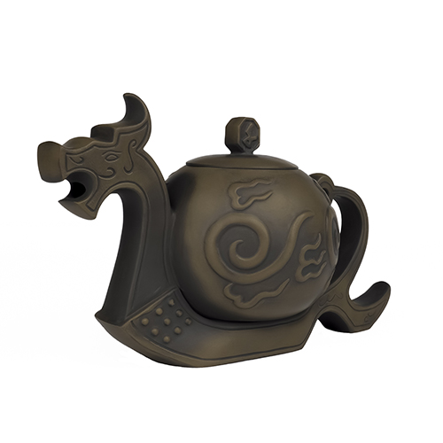 千禧龍茶組 窯變 (1壺6杯)