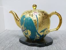 鎏金浮雕-R105凝香壺［荷花］