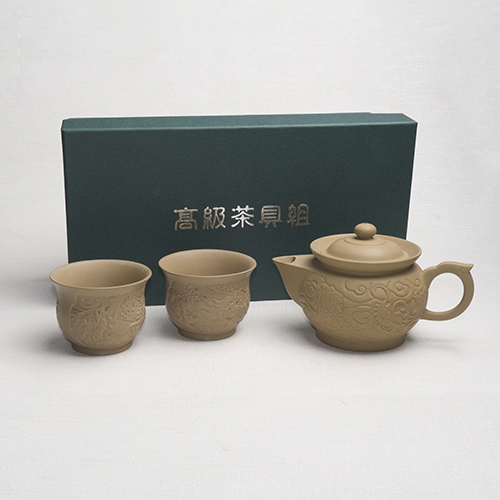 雙龍茶組-段泥