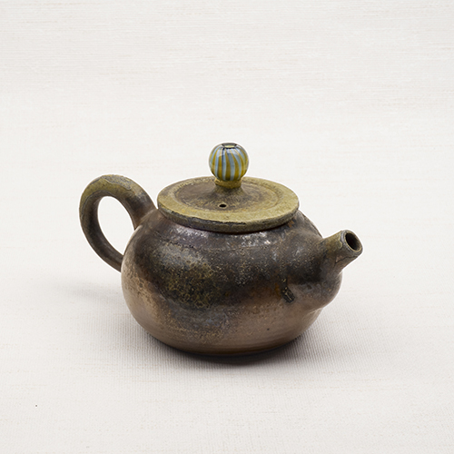 顏綉錦-柴燒茶壺
