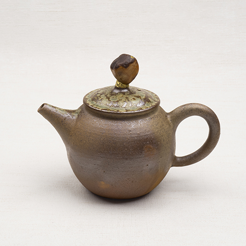 顏綉錦-柴燒茶壺