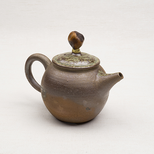顏綉錦-柴燒茶壺
