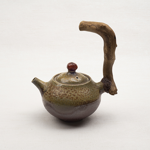 顏綉錦-柴燒茶壺