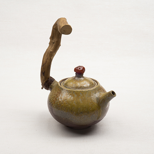顏綉錦-柴燒茶壺