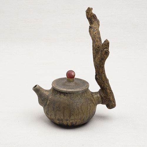 顏綉錦-柴燒茶壺
