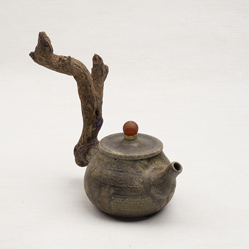 顏綉錦-柴燒茶壺