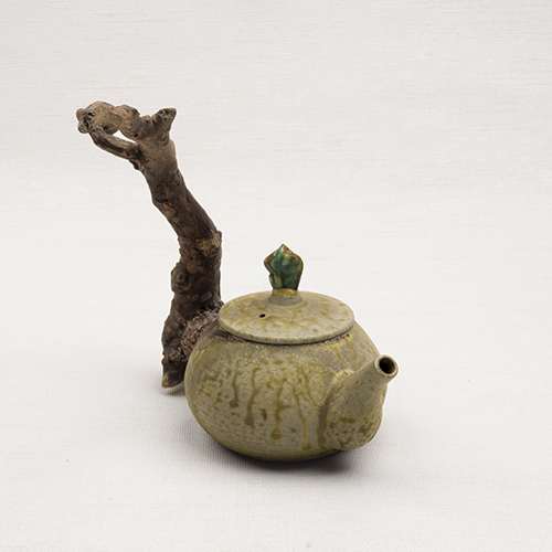 顏綉錦-柴燒茶壺