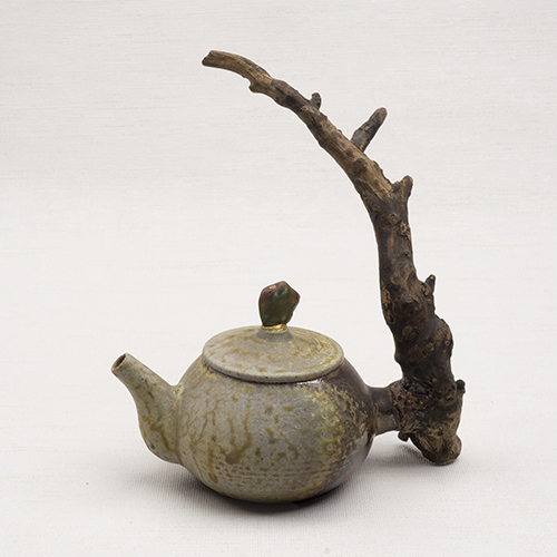 顏綉錦-柴燒茶壺