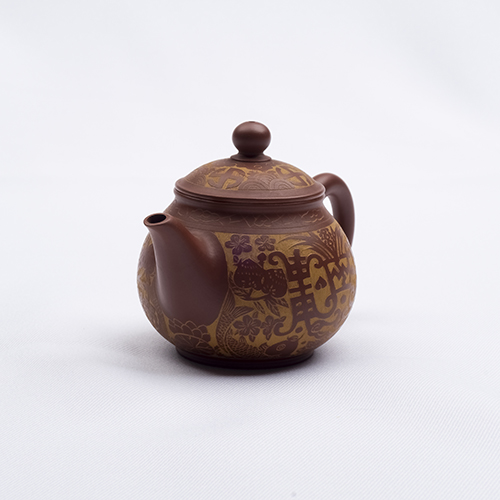 陳奕志-手工陰陽雕刻壺