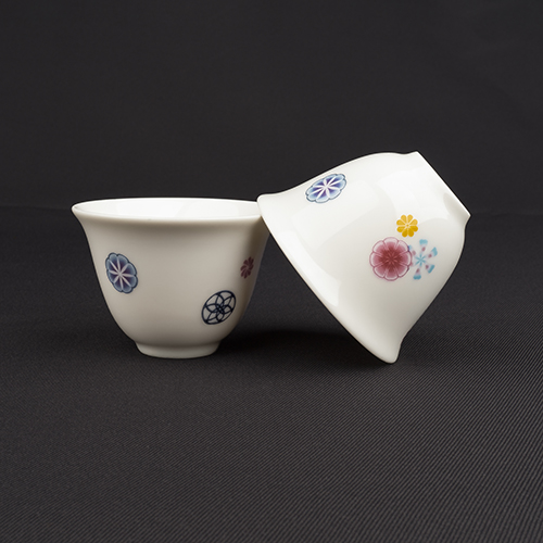 皮球花茶組［1壺1海6杯］