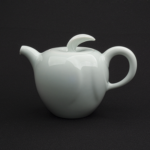 青白蘋果茶壺