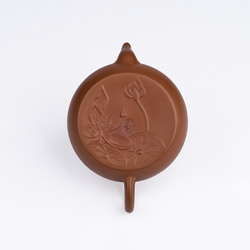 月琴壺［朱泥］-缺貨