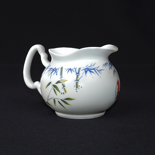 無光白912茶海(竹花)