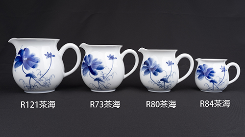 手繪青花-R73茶海［荷花］