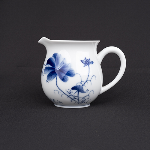 手繪青花-R80茶海［荷花］