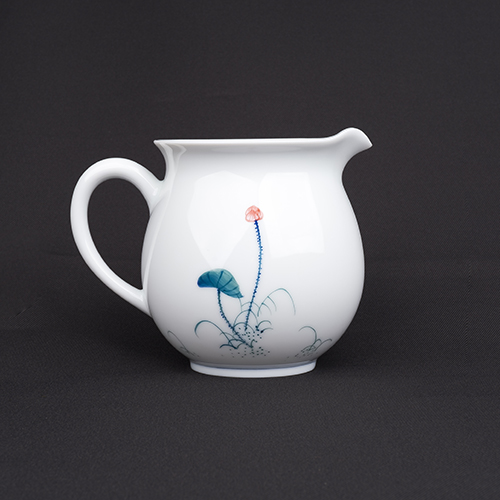 手繪青花-R73茶海［彩荷］