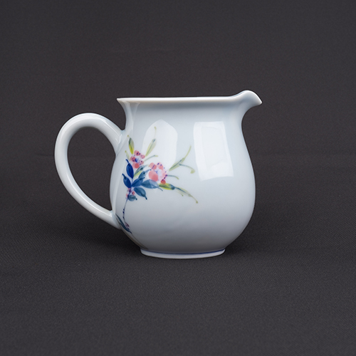 手繪青花-R80茶海［彩花鳥］