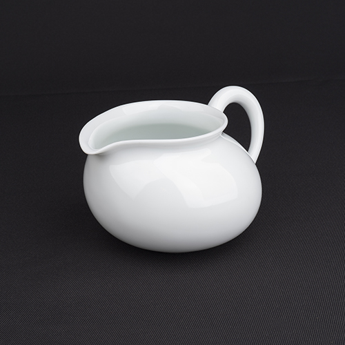 C69白瓷歪茶海