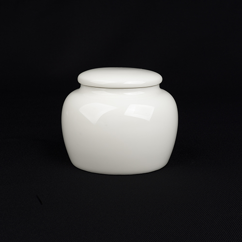 牙白 R72 茶葉罐
