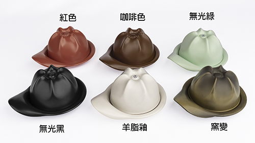帽杯組［羊脂釉］