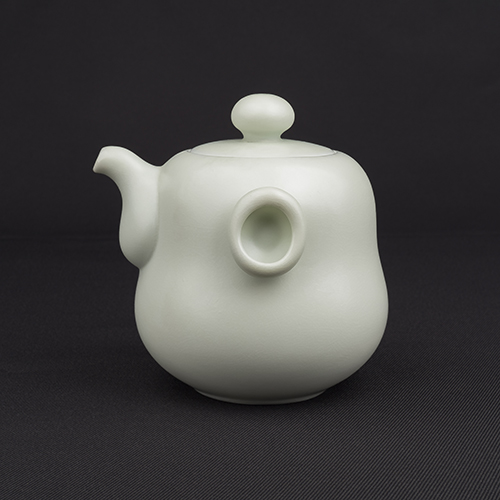 粉藍270雙耳壺