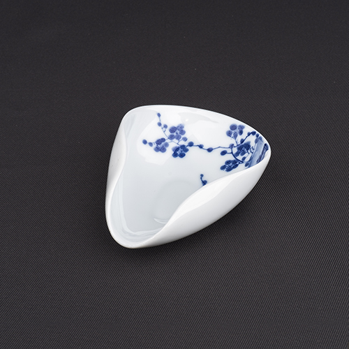 手繪青花-R111茶荷［梅花］- 缺貨