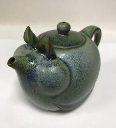 吉祥豬窯變［綠釉］