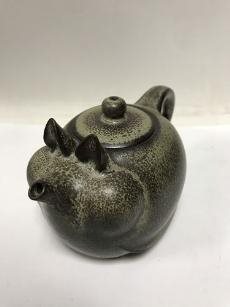 吉祥豬窯變 ［鐵灰］