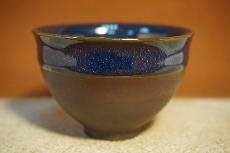 翠玉半釉杯(藍)(75cc)