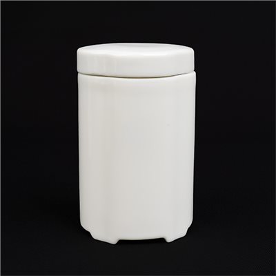 牙白V55茶葉罐