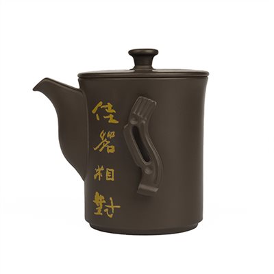 C58人間壺［紫砂］