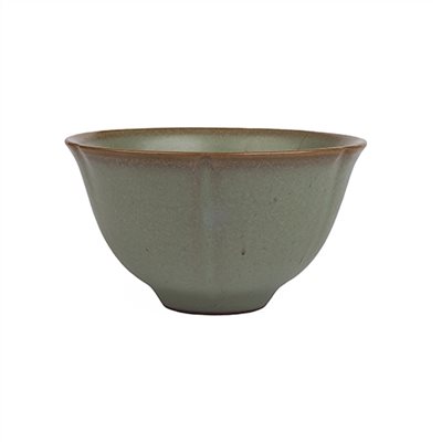 青瓷葵口杯