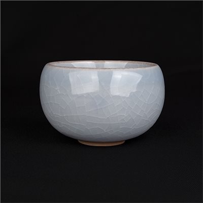 翡翠藍石頭杯