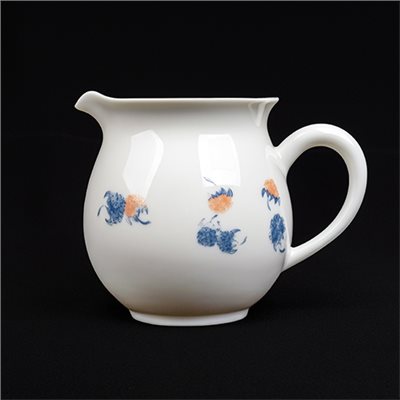 牙白覆盆子R73茶海［有耳］