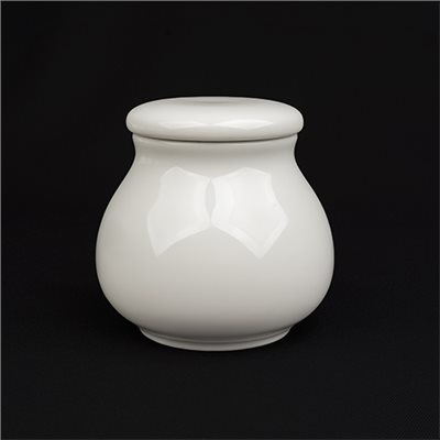 牙白 V66 茶葉罐