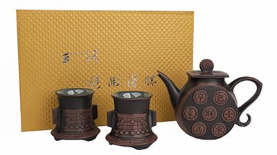 旗開得勝茶組-［1壺2杯］