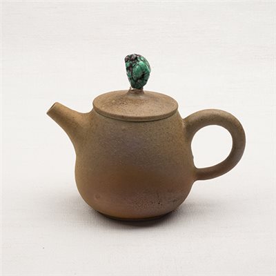顏綉錦-柴燒茶壺