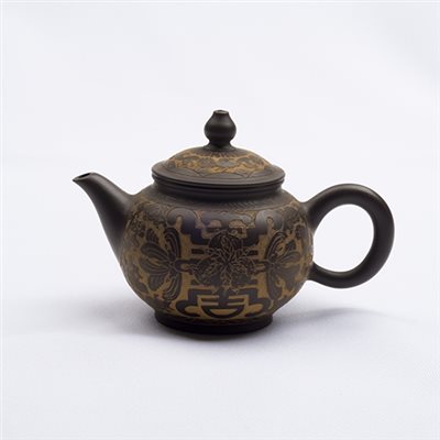 陳奕志-手工陰陽雕刻壺