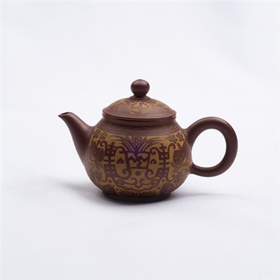 陳奕志-手工陰陽雕刻壺