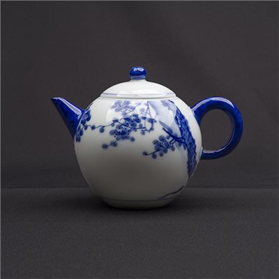 手繪青花-R71小明月［藍嘴］［梅花］