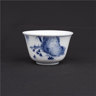 手繪青花-170飲杯［鴨子］-缺貨