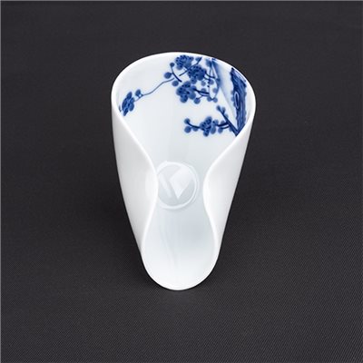 手繪青花-R118茶荷［梅花］