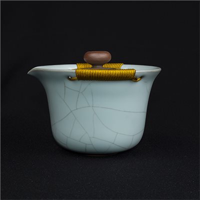 汝窯V40側壺 
