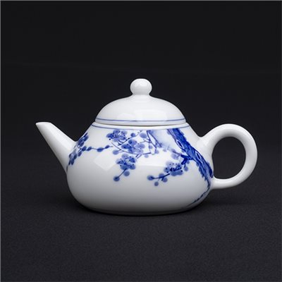 手繪青花-R05西施壺 ［梅花］-缺貨