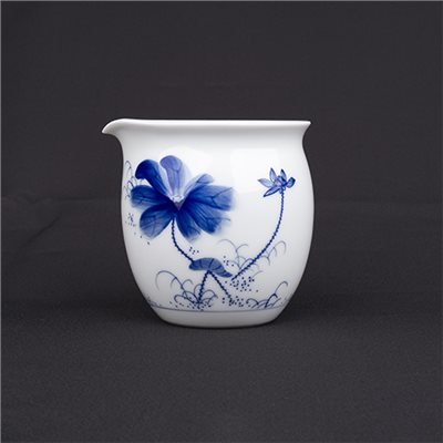 手繪青花-C108茶海［荷花］