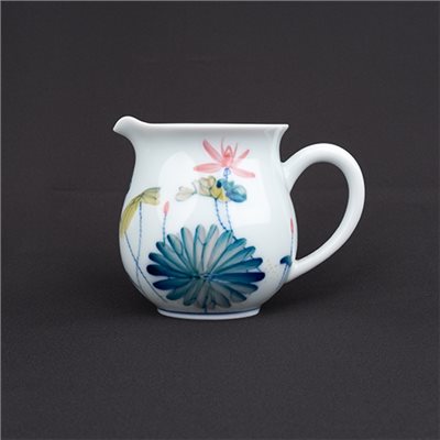 手繪青花-R80茶海［彩荷］