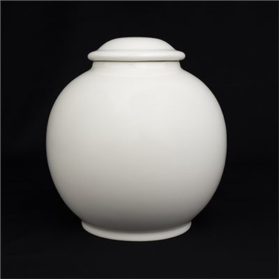 牙白12兩茶葉罐